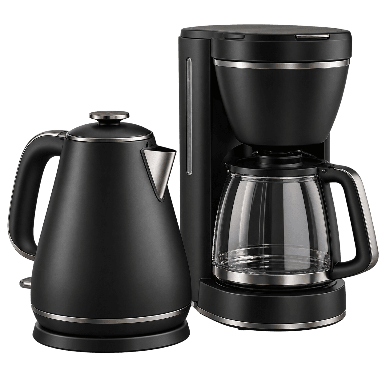 Hervidor y cafetera de filtro negros De’Longhi Hot and Cold Collection