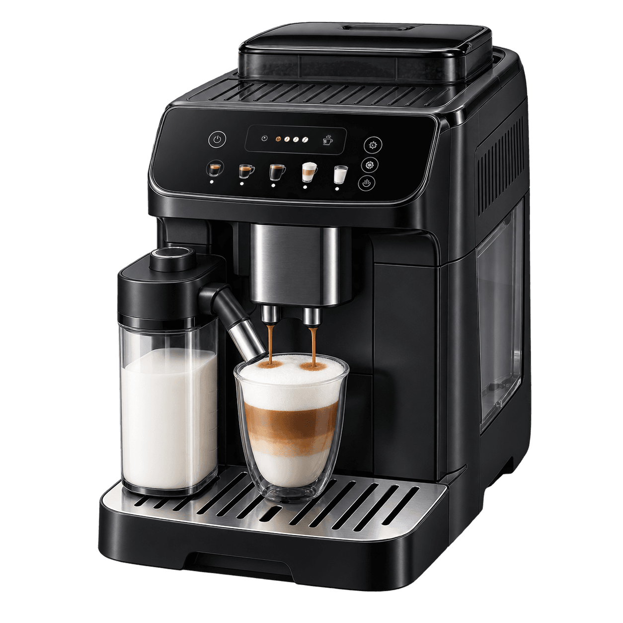 Cafetera automática negra De’Longhi Magnifica Evo